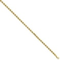 thumbnail image 3 of Auriga Fine Jewelry 14K Yellow Gold 4mm Semi-Solid Rope Chain Bracelet 8 inch for Women, 3 of 6
