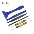 thumbnail image 4 of Unique Bargains 6in1 Set Electronics Repair Tool Kit Plastic Pry Bar Removal Set for Screen, 4 of 6