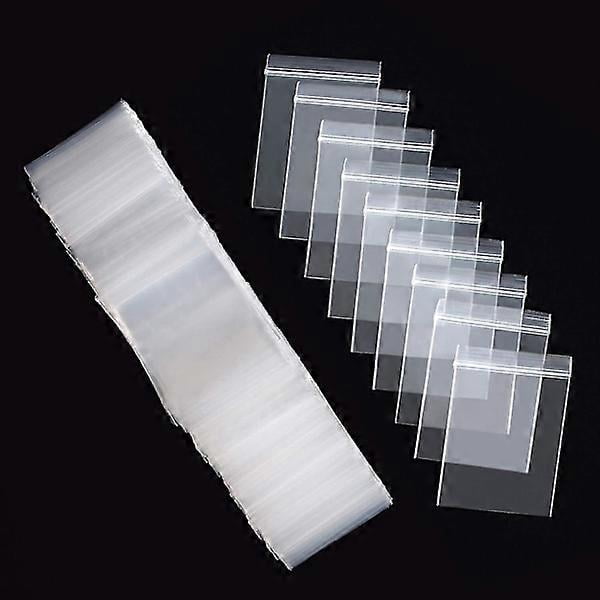 400 pcs Small Ziplock Bags, 2 x 3 Inch Resealable Self Sealing Zip Bags in Clear Plastic for Jewelry
