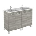 thumbnail image 5 of Ws Bath Collections Logic 120 Logic Vanities 48" Double Vanity Cabinet Only - White, 5 of 7