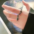 thumbnail image 2 of Plata de Ley 925 con circonita color corazón ​ Anillos para mujer Joyería de lujo Dinero 925 ​ Joyas de cosas baratas, 2 of 2