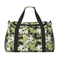 thumbnail image 1 of Fotbe Hawaii Palms Bolsa de Viaje con Estampado, Bolsa de Fin de Semana para Mujer con Compartimento para Zapatos, Bolsa de Gimnasio con Bolsillo Húmedo, 1 of 7