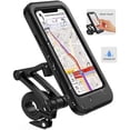 thumbnail image 4 of Bicycle Mobile Phone Holder Touch Screen Phone Holder Waterproof 360 Degree Rotation Phone Bracket for Up to 6.7inch Mobile Phone, 4 of 8