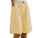 thumbnail image 1 of Pantalones Sueltos de Pierna Ancha para Mujeres Casual Elástico Pantalones Rectos de Pierna Ancha con Bolsillo Medio Pantalones Cortos, 1 of 9