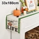 thumbnail image 3 of American Football Table Runner Touch Down Football Birthday Party Decoration Boy Sports Farmhouse Home Dining Room Kitchen Table Decor (13" x, 3 of 4