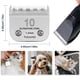 thumbnail image 3 of Cuchillas de repuesto para el cuidado de mascotas Tutuosto de Clipper Blades, número 10, 3 of 8