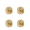 Gold (White Letter), variant on LOOKSEVEN 4 Pcs LP Guitar Knurled Control Knobs Speed Metric Knob Fits Les Paul SG- Black (White Letter)