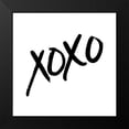 thumbnail image 2 of Villa, Mlli 20x20 Black Modern Framed Museum Art Print Titled - Xoxo, 2 of 5