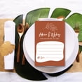 thumbnail image 3 of Koyal Wholesale Terracotta Wedding Advice & Well Wishes Guest Book Cards for Bride and Groom, 56 Pack, 3 of 5