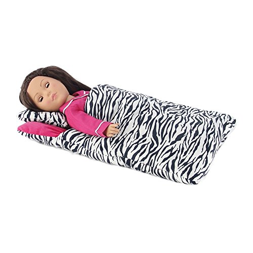 american girl doll sleeping bag and pillow