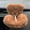 #02 Brown, variant on 17cm Doll Car Seat Vent Clip, Doll Car Seat Carseat for Laabuu, Cute and Functional Car Ornament for Blind Box Doll Fans, Collectors Watermelon