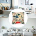 thumbnail image 5 of Acheng Oriental Chinese Phoenix Decorative Throw Pillow Case Cushion Cover Set of 2(Two Sides Print) 18x18in, 5 of 7