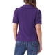 thumbnail image 3 of BLUSA CHIC para Mujeres con Cuello Peter Pan, Manga Corta Abullonada, Camisa Retro, Talla M, Púrpura Oscuro, 3 of 6