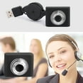 thumbnail image 2 of Yammee USB Webcam Manual for Focus Built-in Microphone Drive-free Computer Peripheral Web Camera Home Portable Laptop Desktop C, 2 of 13