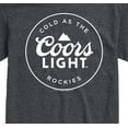 thumbnail image 3 of Coors Light - Logo Badge  -  Men's Short Sleeve Tee, 3 of 5