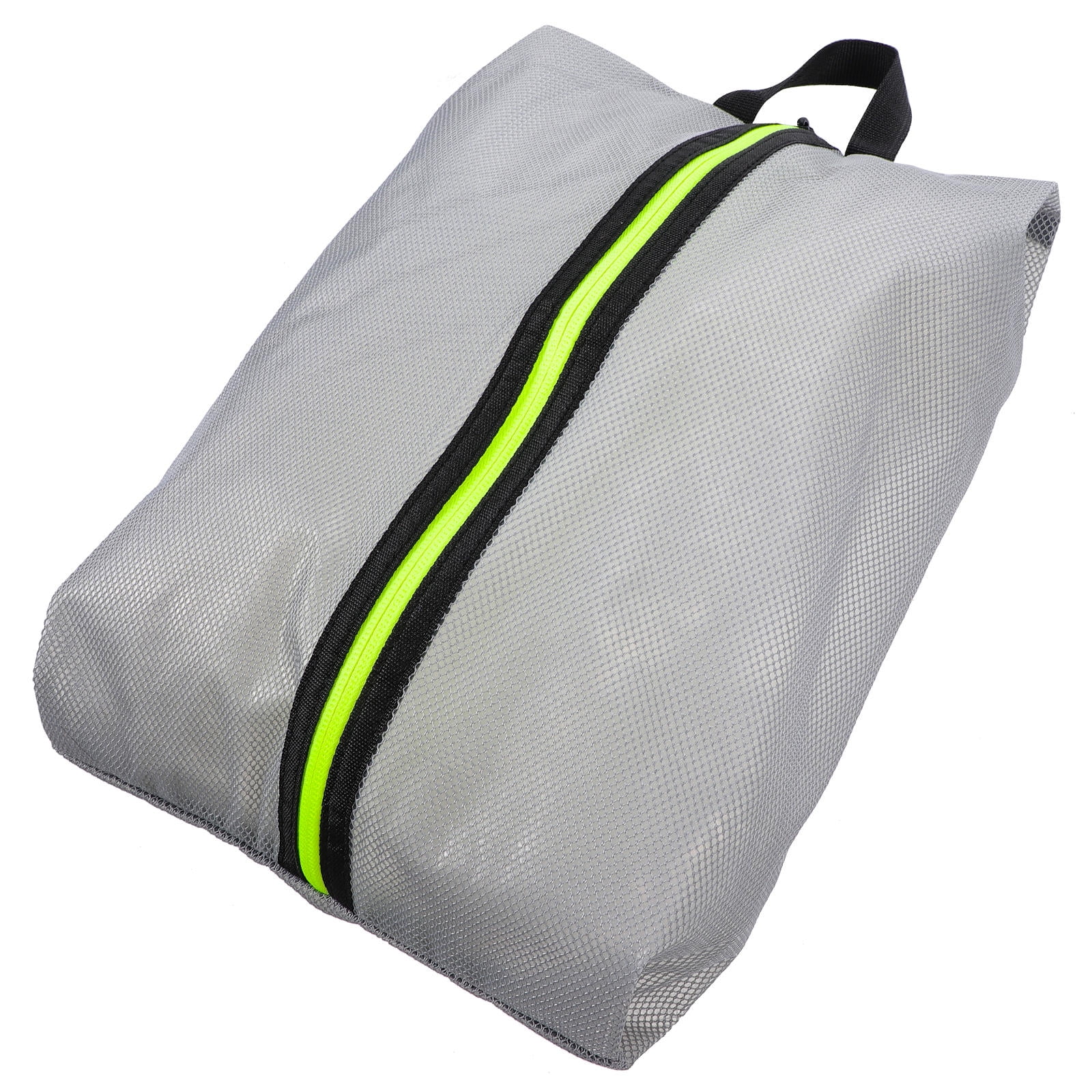 Raindrops Grey Athletic Shoe Storage Bag Sneaker Holder Travel Organizer 40x22cm Carrying Case
