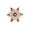 Purple, variant on Small Marquise Rhinestone Flower Brooch Pins for Women Gold-Toned Fashion Crystal Cute Geometric Corsage Brooches Lapel Pins Suit Dress Accessories Elegant Chic Christmas Banquet Jewelry