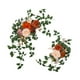 thumbnail image 4 of 2 piezas de flores de arco de boda, rosas artificiales, guirnalda de flores, hermosa decoración decorativa Oro, 4 of 9