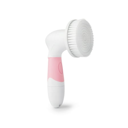 Vanity Planet Spin for Perfect Skin Face & Body Cleansing Brush - Pucker Up (Best Electric Face Cleansing Brush)