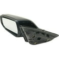 thumbnail image 3 of DAMAIJOY 1pc Left Driver Side Paintable Power Heated Operate Manual Folding Exterior Door Rear View Mirror for Chevy for Malibu 2016-2019 Without Auto-Dimming 84288101-PFM GM1320539, 3 of 7