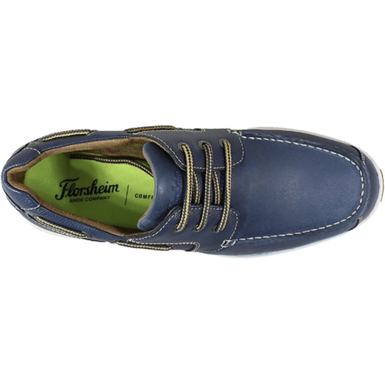 Men Shoes Florsheim Great Lakes Moc Toe Oxford Boat Blue  display picture 2