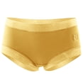 thumbnail image 2 of HUPOM Womens Panties Underwear For Women High Waist Activewear Tie Seamless Waistband Yellow XL, 2 of 5