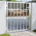 thumbnail image 1 of vidaXL Portail de Jardin 100x100 cm Acier Inoxydable, 1 of 5