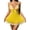05-Yellow, variant on LWP Women Chemise Sexy Nightgowns Lace Babydoll Strap Mesh Sleepwear