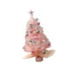 thumbnail image 5 of de Navidad en miniatura para mesa, mini de Navidad con adornos colgantes, de Navidad de escritorio para oficina, interior y 60cm rosa, 5 of 9
