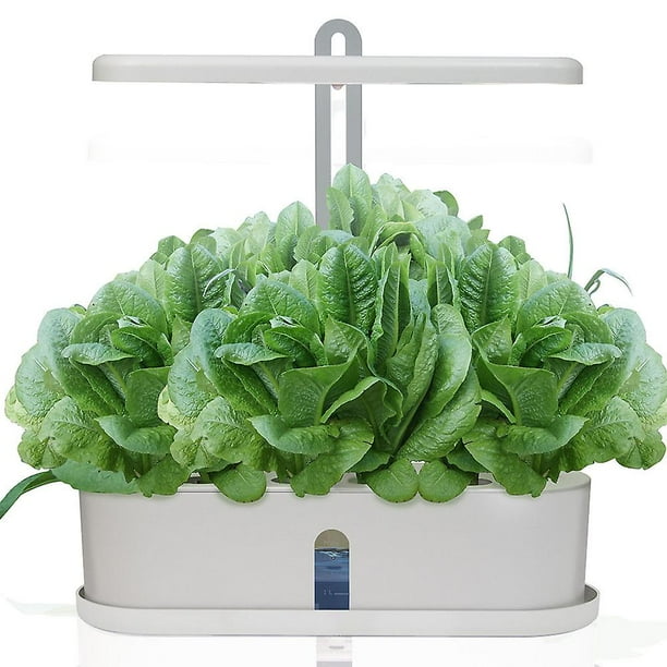 Jardín interior, huerto interior con lámpara LED para plantas, sembrador de hierbas inteligente para interiores, kit de germinación con temporizador automático, altura ajustable - kaili Sencillez