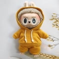 thumbnail image 2 of Ropa de muñeca Labubu de 17cm, accesorios de traje de monstruo, ropa DIY, regalo para niños, Sudadera con capucha para niñas, pantalones, zapatos blancos E25V, 2 of 5
