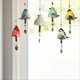 thumbnail image 5 of Titmouse Birdsong bell hanging, resin handicraft wind chime, 5 of 5