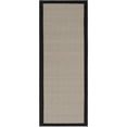 thumbnail image 3 of Unique Loom Outdoor Border Collection Area Rug - Frame (2' x 5' 1" Runner Black/Ivory), 3 of 9