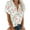 Pink, variant on UPPADA Ladies Short Sleeve Tee-Shirt, Button Down Shirts for Women Cute Floral Printed Blouse Thin Sun Protection Cardigan