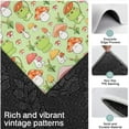 thumbnail image 3 of Green Mushroom Frog Green Pattern Kitchen Rugs Sets Of 3,Kitchen Runner Rugs Non Skid Washable,Decorative Kitchen Floor Mats for Kitchen,Sink,Laundry,17"x30"+ 17"x47" + 17"x59", 3 of 6