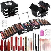 Miss Rose 142 Colors Makeup Kits,All in One Makeup Sets for Women,Makeup Gift Set for Teenage Girl