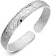 thumbnail image 1 of Joyería de mujer pulsera de plata de ley 999 pulseras de cadena de brazalete de moda, 1 of 5