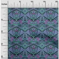 thumbnail image 2 of oneOone Cotton Poplin Bluish Violet Fabric African Sewing Material Print Fabric By The Yard 42 Inch Wide, 2 of 4