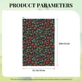 thumbnail image 4 of Kdxio Strawberry Pattern Golf Towel (24" X 16") with Carabiner Clip - The Convenient Golf Cleaning Towel, 4 of 8