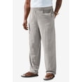 thumbnail image 2 of KingSize Men's Big & Tall Elastic Waist Gauze Cotton Pants, 2 of 6