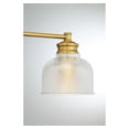 thumbnail image 7 of Trade Winds Lighting 3-Light Bathroom Vanity Light In Natural Brass, 7 of 7