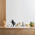 thumbnail image 3 of 6/Set Kawaii Funny Yoga Cat Figures Statues Animal Figurines Educational Learning Learning Gifts, 3 of 5