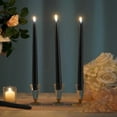 thumbnail image 6 of BalsaCircle 12 Black 10" Premium Taper Candles Centerpiece Home Decorations, 6 of 8