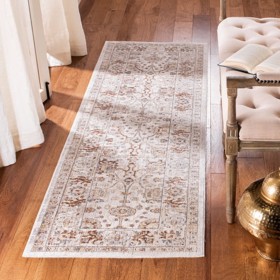 Safavieh Illusion Phylliss Oriental Runner Rug, Cream/Light Brown, 2'3" x 7'
