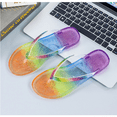 thumbnail image 6 of Flip flops women shoes slides rainbow Slippers Woman summer Beach Sandal Outdoor Soft Non Slip Cartoon Cloud Men Male Female, 6 of 6