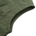 thumbnail image 6 of IROINNID Men's Turtleneck Sleeveless Solid Color Comfy Outdoor Vest Lightweight Vest With Pockets, 6 of 9