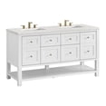 thumbnail image 7 of James Martin Vanities 330-V60D-SC-3EJP Breckenridge 60" Free Standing Double Basin Poplar, 7 of 7