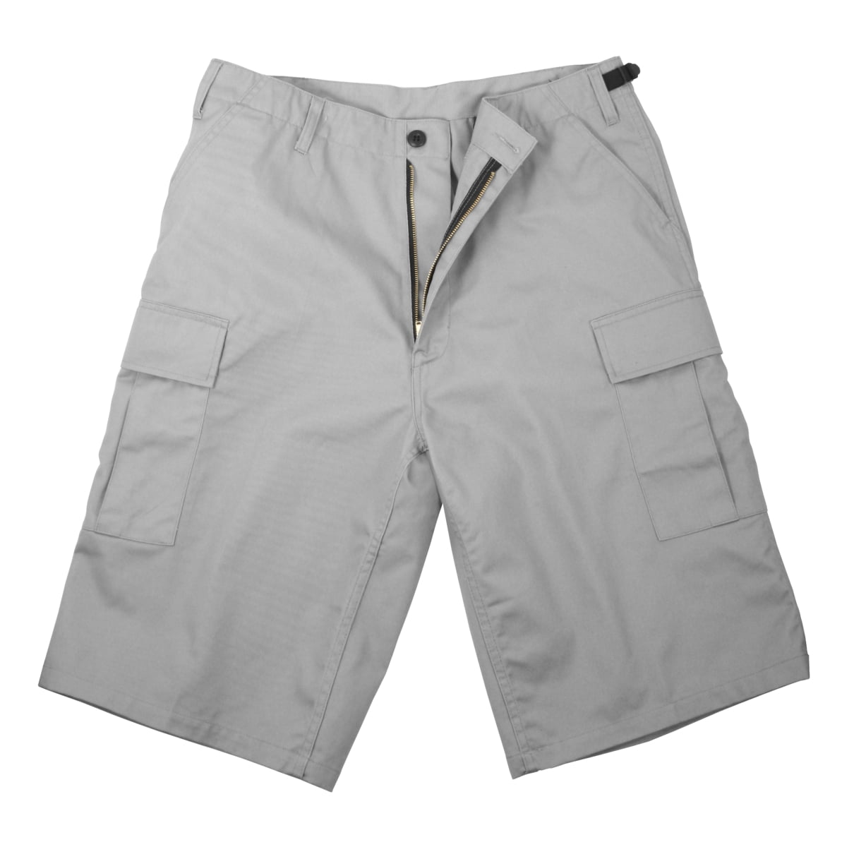 Rothco Gray Extra Long Fatigue Shorts, Gray Cargo Shorts