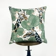 thumbnail image 2 of Giraffe | Giraffe Decor | Giraffe Print | Leaves | Decorative Pillows | Mom Gift | Home decor | Room Decor | Bedroom Decor | Throw Pillows, 2 of 9