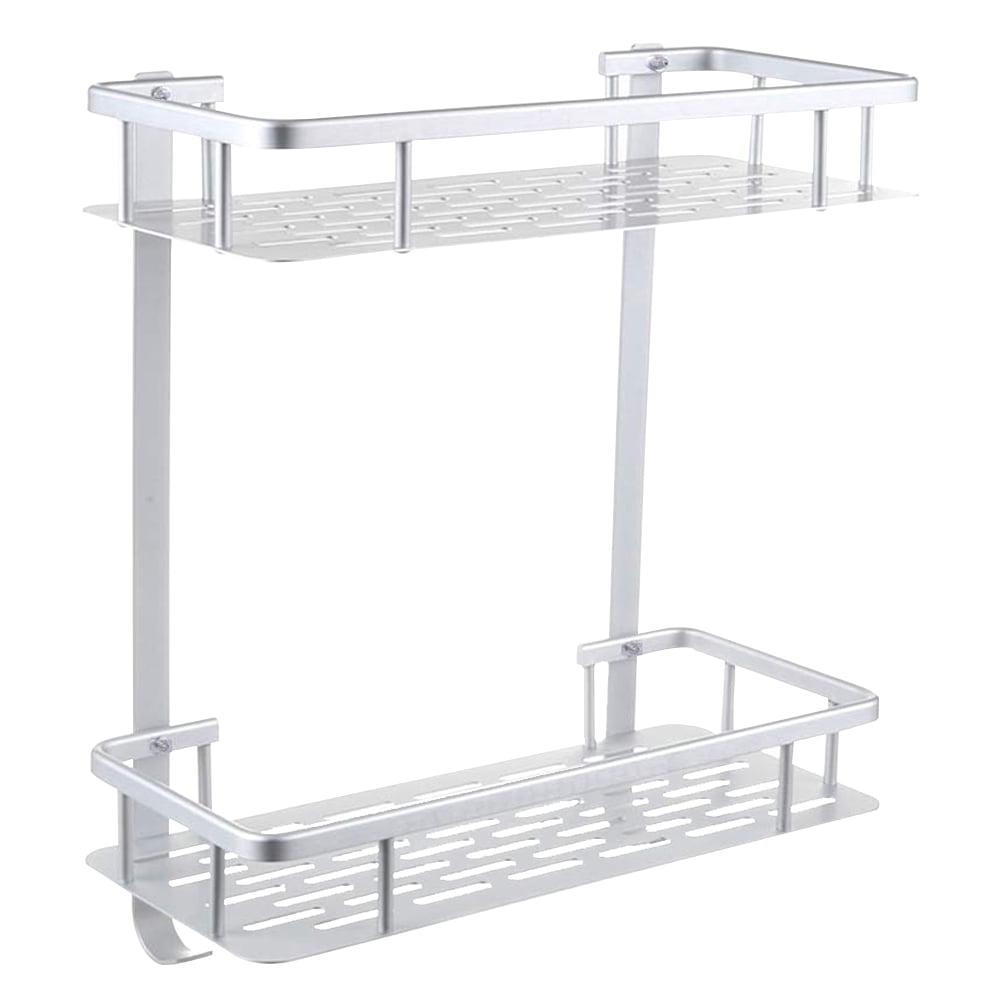 2 tier bathroom shelf